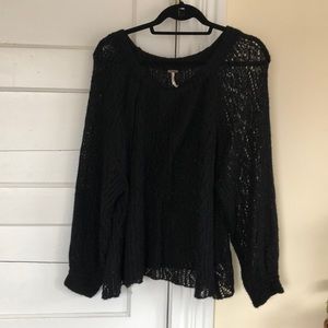 Free people off the shoulder sweater